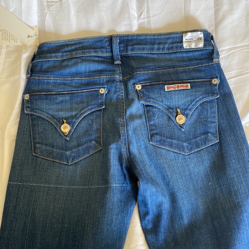 Woman’s Hudson Bacara Crop Straight Cuffed jeans 25 - Picture 7 of 9